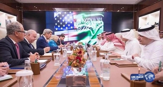 ولي العهد وولي ولي العهد يجتمعان مع "جون كيري" لمناقشة أوضاع المنطقة