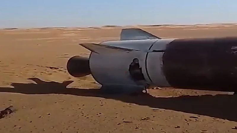بالفيديو.. الكشف عن حقيقة سقوط الصاروخ الصيني في الجزائر