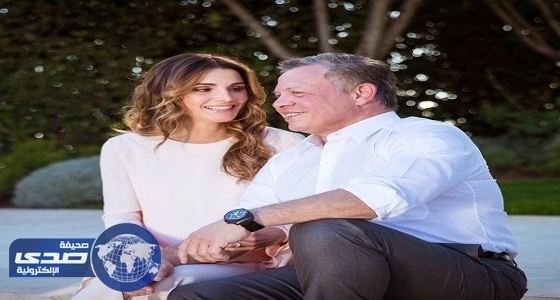 الملكة رانيا لـ«العاهل الأردني»: حياتنا معا نعمة من الله