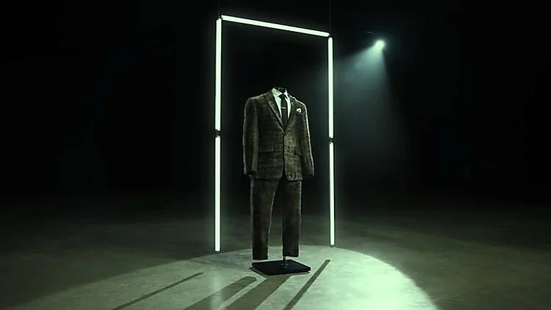 بالصور.. تصميم "بدلة" من شعر شارب الرجال