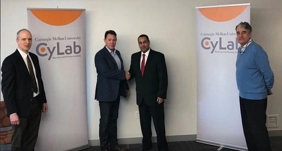 توقيع اتفاقية شراكة بين أكاديمية الأمن السيبراني وجامعة كارنقي ميلون الأمريكية