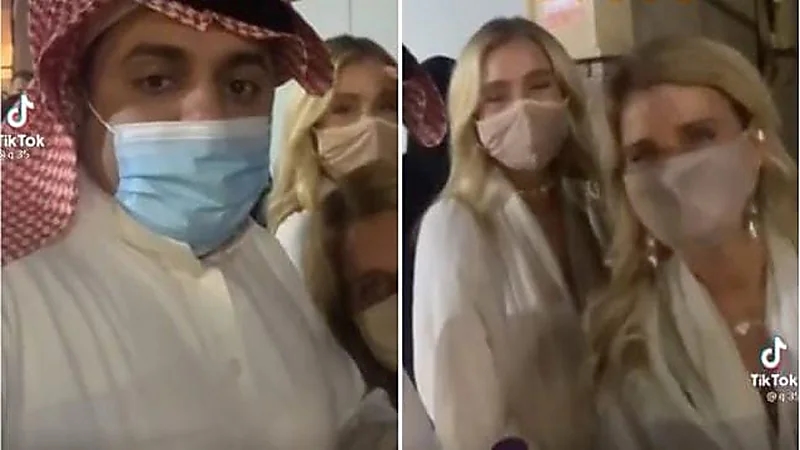 بالفيديو.. مواطنون يلتقطون الصور مع سائحات أثناء زيارتهن بريدة