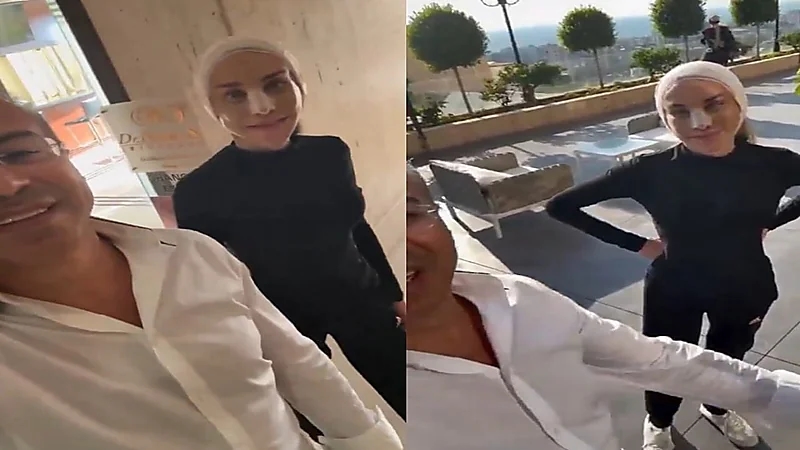 نادر صعب يستعرض نتائج عمليات التجميل التي أجراها لريهام سعيد.. فيديو