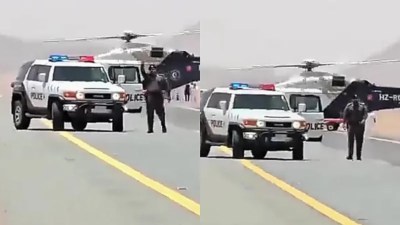 إخلاء طبي عاجل لحاج عراقي تعرض لوعكة صحية .. فيديو