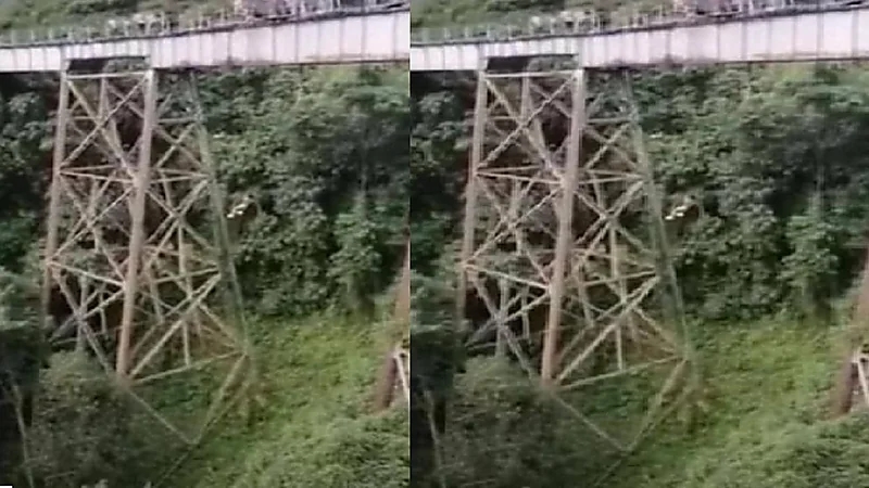 وفاة فتاة بعد سقوطها من ارتفاع كبير خلال قفزة "بنجي"