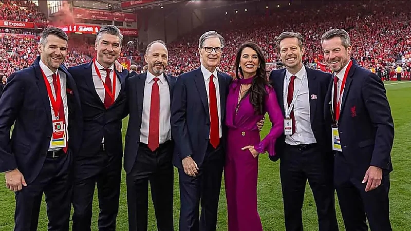 زوجة مالك ليفربول تثير فضول جماهير ريال مدريد برمز وصورة