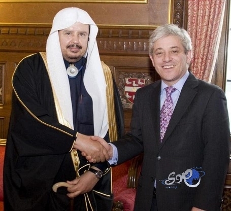رئيس الشورى يجتمع برئيس مجلس العموم البريطاني ويلتقي الطلاب المبتعثين