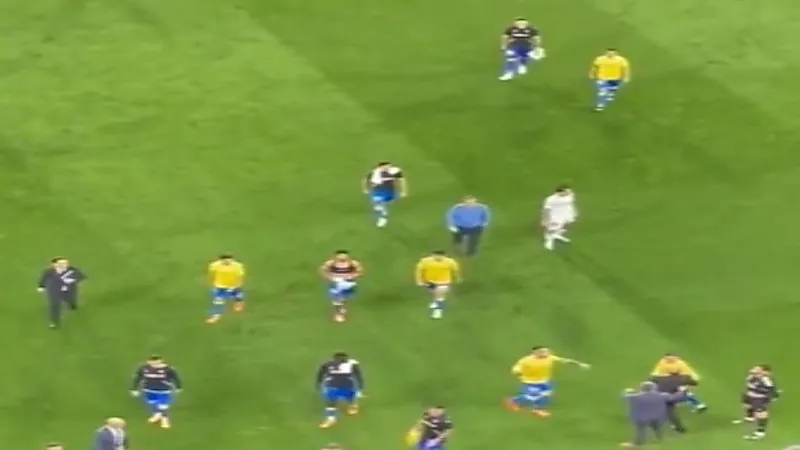 شاهد.. اشتباك بين روديغر وألكاراز بعد مواجهة ريال مدريد 