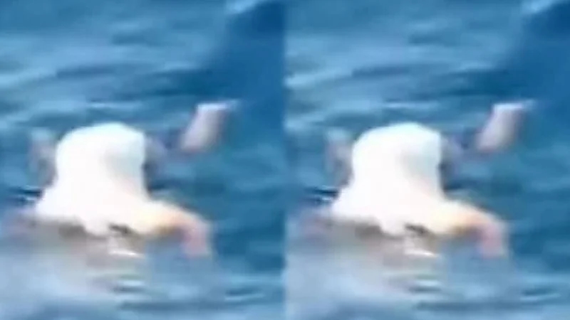 العثور على جثمان الطفلة مريم أنيس طافية في عرض البحر.. فيديو