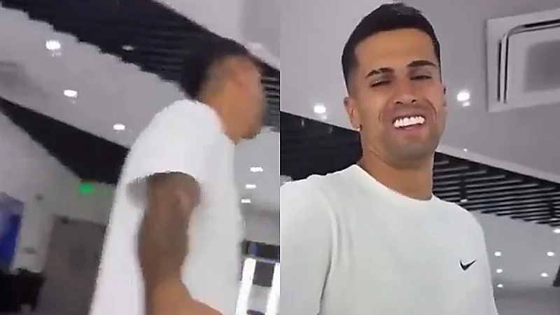 الغنام يمازح كانسيلو بعد تتويج البرتغال .. فيديو