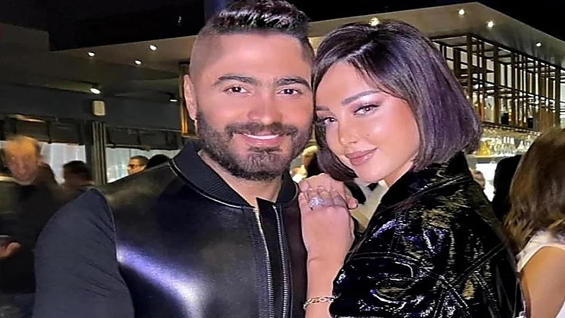 تامر حسني يوضح حقيقة عودته لبسمة بوسيل