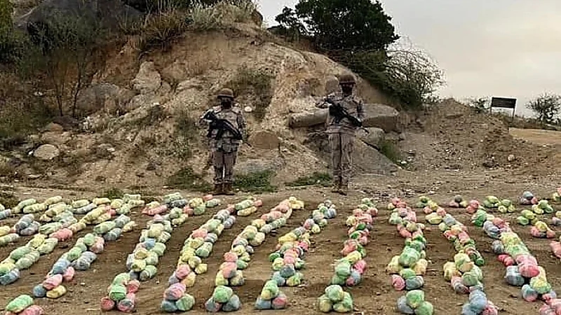 إحباط تهريب 299 كيلوجرامًا من القات بعسير