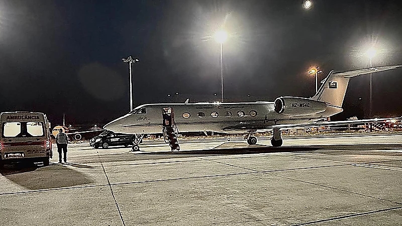 نقل مواطن تعرض لأزمة صحية من لشبونة إلى الرياض عبر طائرة الإخلاء الجوي