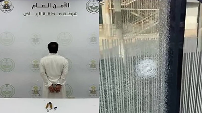 القبض على مواطن لتكسيره زجاج مواقع انتظار حافلات بالرياض .. فيديو
