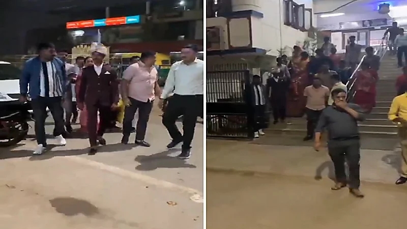 عريس يلغي حفل زفافه لنفاذ الجُبنَةُ المقدمة للضيوف.. فيديو