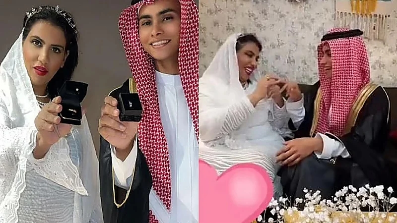 الكشف عن حقيقة خطوبة المودل هيما على ريم البلوشي .. فيديو