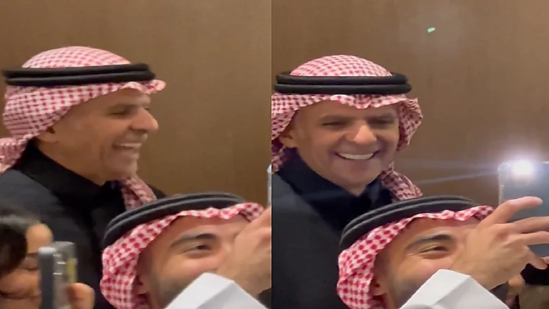 لؤي ناظر يحتفل بفوز الاتحاد على الهلال .. فيديو