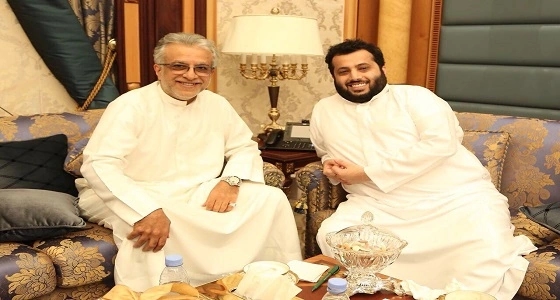 تركي آل الشيخ يلتقي رئيس الاتحاد الآسيوي