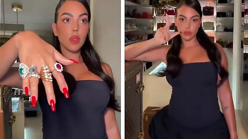 بفستان قصير.. جورجينا تتصدر الترند الجديد وتشعل مواقع التواصل .. فيديو