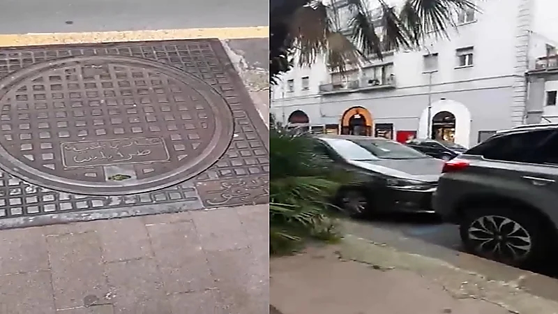 فيديو.. إيطاليا تسرق أغطية مجاري الصرف الصحي في ليبيا