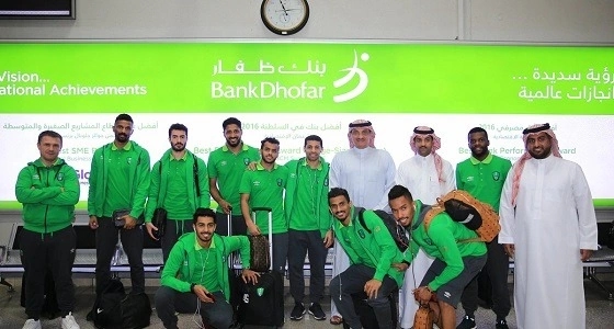 استقبال حافل لبعثة الأهلي في مسقط