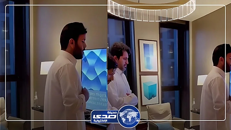 غازي الذيابي يؤم أصدقائه في صلاة الفجر.. فيديو