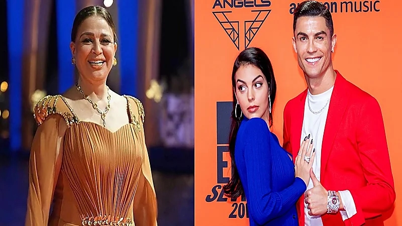 إلهام شاهين تهاجم رونالدو وجورجينا!