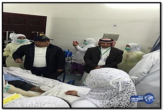 مستشفى النقاهه بصحة الباحه ينفذ فرضية لحريق وهمي