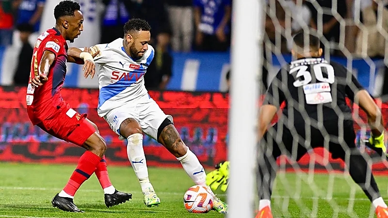 رقم سلبي لنيمار أمام ضمك