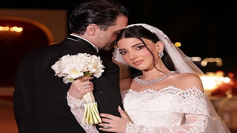 صور جديدة من حفل زفاف نارين بيوتي