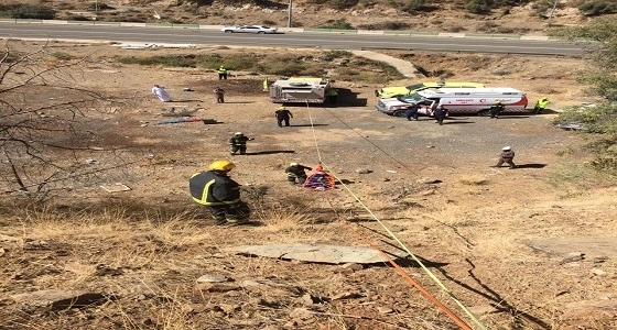 بالصور.. مدني المندق ينقذ شخصا تعرض لإغماء بـ " تجربة فرضية "