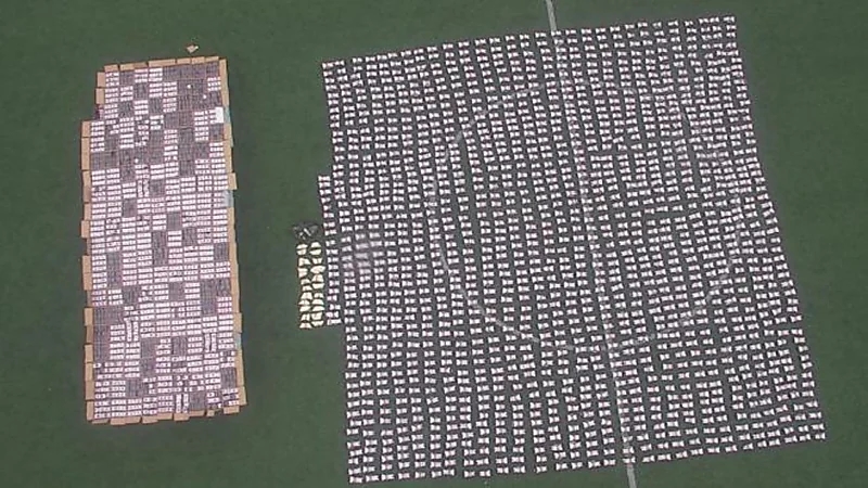 بالفيديو.. إحباط تهريب 4 مليون حبة كبتاجون داخل أكياس بن من لبنان إلى المملكة