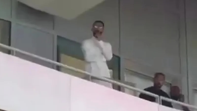 سلمان الفرج يدعم الأخضر ضد أستراليا .. فيديو