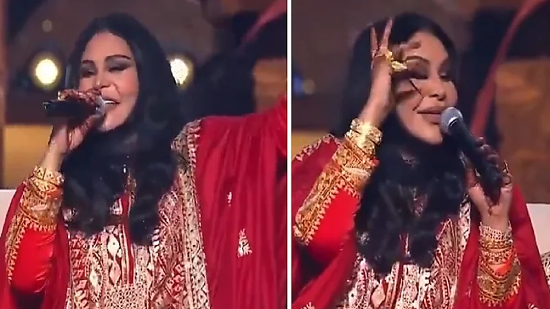 أحلام لزوجها: أنا مجنونة.. فيديو