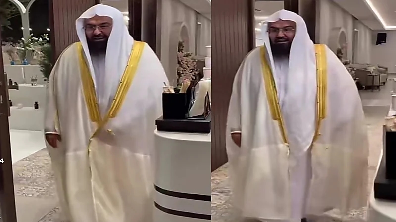 الشيخ السديس يوصي على ابنته يوم زفافها.. فيديو