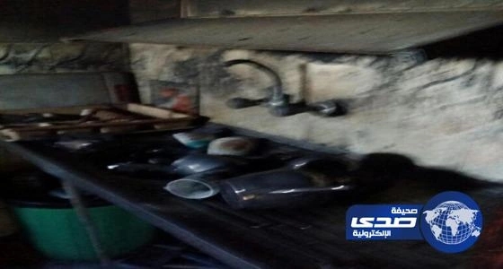 مدني المدينة يخمد حريقا في منزل شعبي بينبع