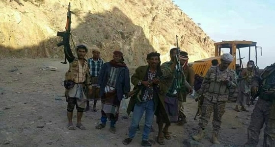 قوات الجيش تحرر " جبل جالس " الاستراتيجي شمال لحج