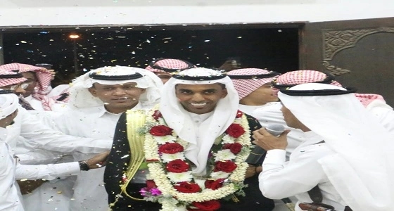 بالصور.. الشاب عبدالاله شعران يحتفل بزفافه في صبيا