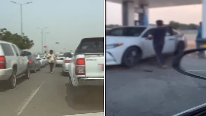 بالفيديو .. ضبط مخالفين مارسوا التسول في جازان