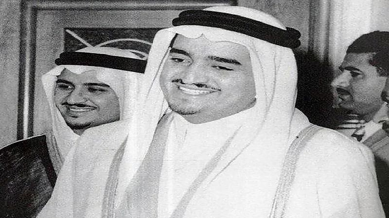 صورة نادرة للملك فهد والأمير سلطان في شبابهما