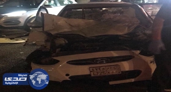 إصابة 8 أشخاص بحادث تصادم لعائلة في جدة