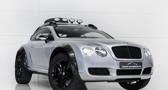 بالصور.. عرض " بنتلي كونتيننتال GT " للطرق الوعرة للبيع