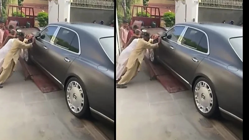 سرقة سيارة فاخرة من بريطانيا والعثور عليها في باكستان