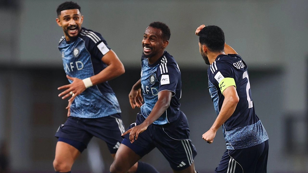 النصر يهزم الزوراء بثنائية ويتصدر مجموعته