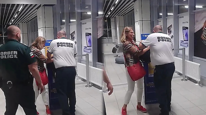 انهيار مسافرة بسبب سياسات راين إير.. فيديو