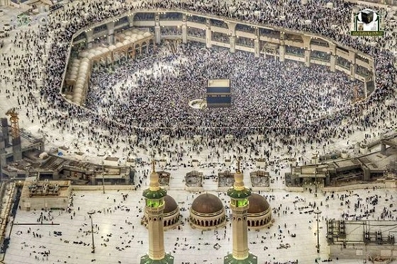 شاهد بالصور ..حركة الحجاج وتوافدهم على المسجد الحرام لأداء طواف الوداع