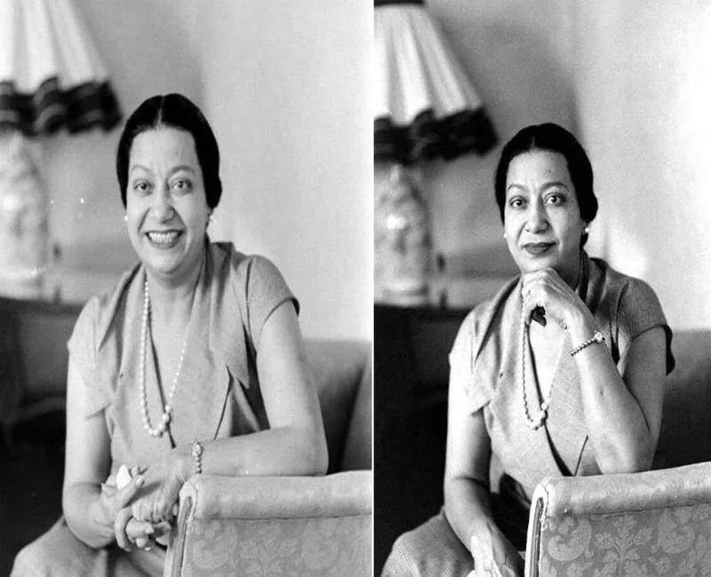 صورة نادرة لكوكب الشرق أم كلثوم بدون نظارات