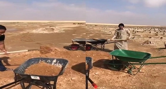 بالصور.. أثار الأمطار على مركز الاحتفالات بينبع النخل