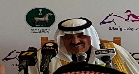 بالفيديو والصور..متعب بن عبدالله "ابعدونا عن الاحتراف بالفروسية "