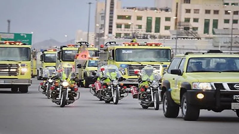 الدفاع المدني يرفع جاهزيته في مشعر منى لاستقبال الحجاج